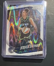 2025 Panini Prizm WNBA - Jessica Shepard #137 White Seismic Prizm