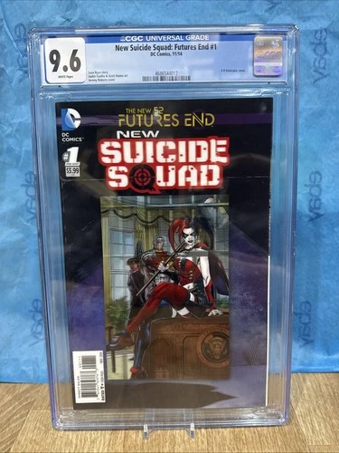 New Suicide Squad futures end 1 cgc 9.6 2014 dc comics Harley Quinn Graded