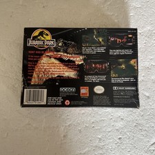 Jurassic Park (Super Nintendo SNES) Complete in Box CIB