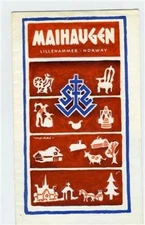 Maihaugen Lillehammer Norway Brochure Sandvig Collections 1970's