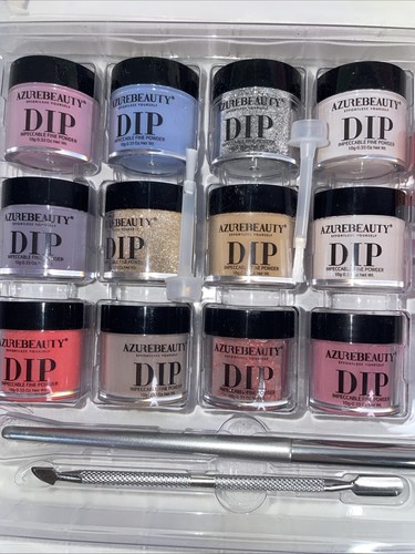 Azure Beauty Dip Puder Set 12 Farben Neu im Karton - Bild 12 von 15