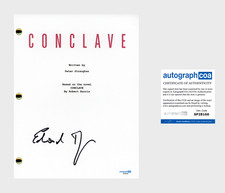 Edward Berger ‘Conclave’ Movie Director Signed Full Script Screenplay ACOA
