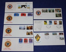 Hutt River Province Pricipality First Day Covers x 7