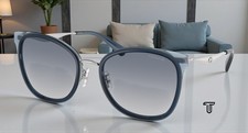 COACH HC7170 945235 Cw185 Silver Blue Blue Gradient 56 mm Women's Sunglasses