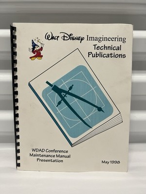 Walt Disney Imagineering Technical Publications Manual 1998 Monte Hoult WDI