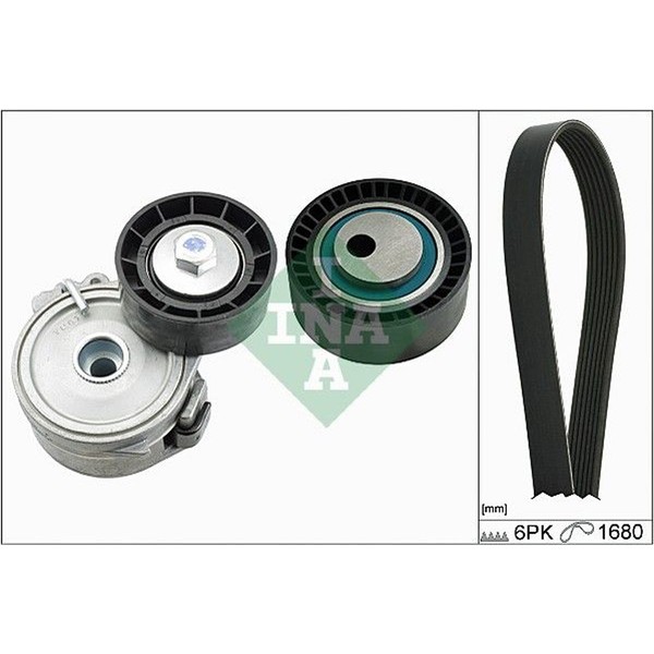 Schaeffler INA 529 0166 10 Keilrippenriemensatz-image