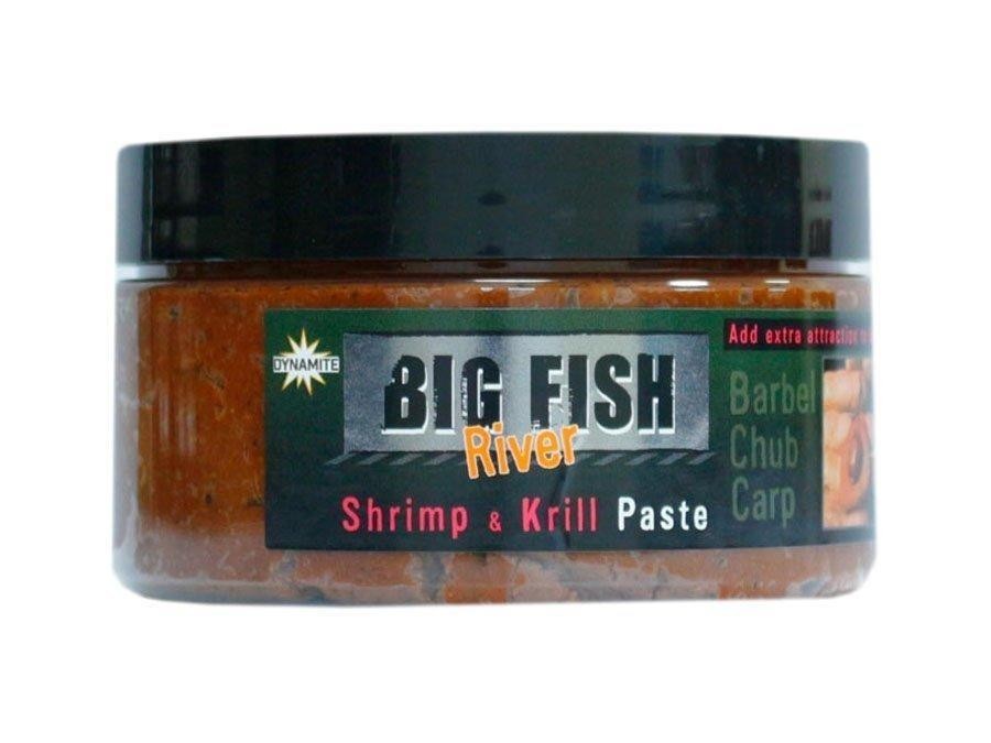 Динамитные приманки Big Fish Речная паста из креветок и криля 250 г Teig Köder