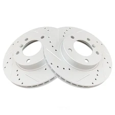 Disc Brake Rotor Set-Performance Performance 2 Piece Brake Rotor Set TRQ