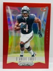 2024 Panini Prizm Deca Football Red D'Andre Swift #50 PSA 9