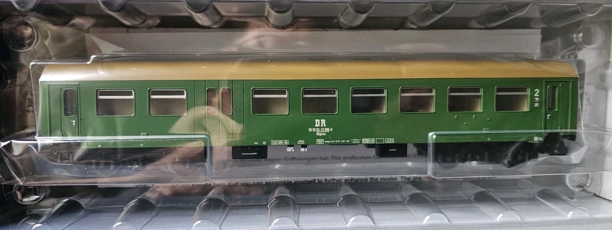 TILLIG 74952 H0 Reko Halbgepäckwagen BDghws Grün Braunes Dach DR Ep.IV Neuware