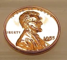 1955 Choice Proof  Lincoln Wheat Cent EYE CANDY Blazing Red Beauty #704 ~ 24