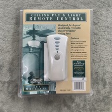 New in Package Hunter Original 3 Speed Ceiling Fan Light Remote Control 27187