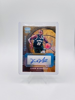 2023-24 Panini Crown Royale Treasured Auto /49 Khris Middleton