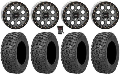System 3 SB-7 15'' Wheels Ti (5+2) 32'' Trail Saw 2.0 Tires Kawasaki Teryx Mule
