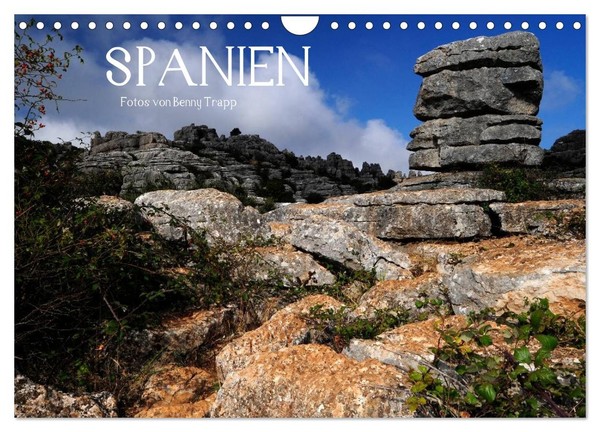 "Calendar 2027 · US Version · Spain (Wall Calendar 2027 12\" × 8\" Landscape), Calv"-image