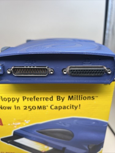Iomega 250MB External Parallel Port Zip 250 Drive in original box UNTESTED - Photo 5/12