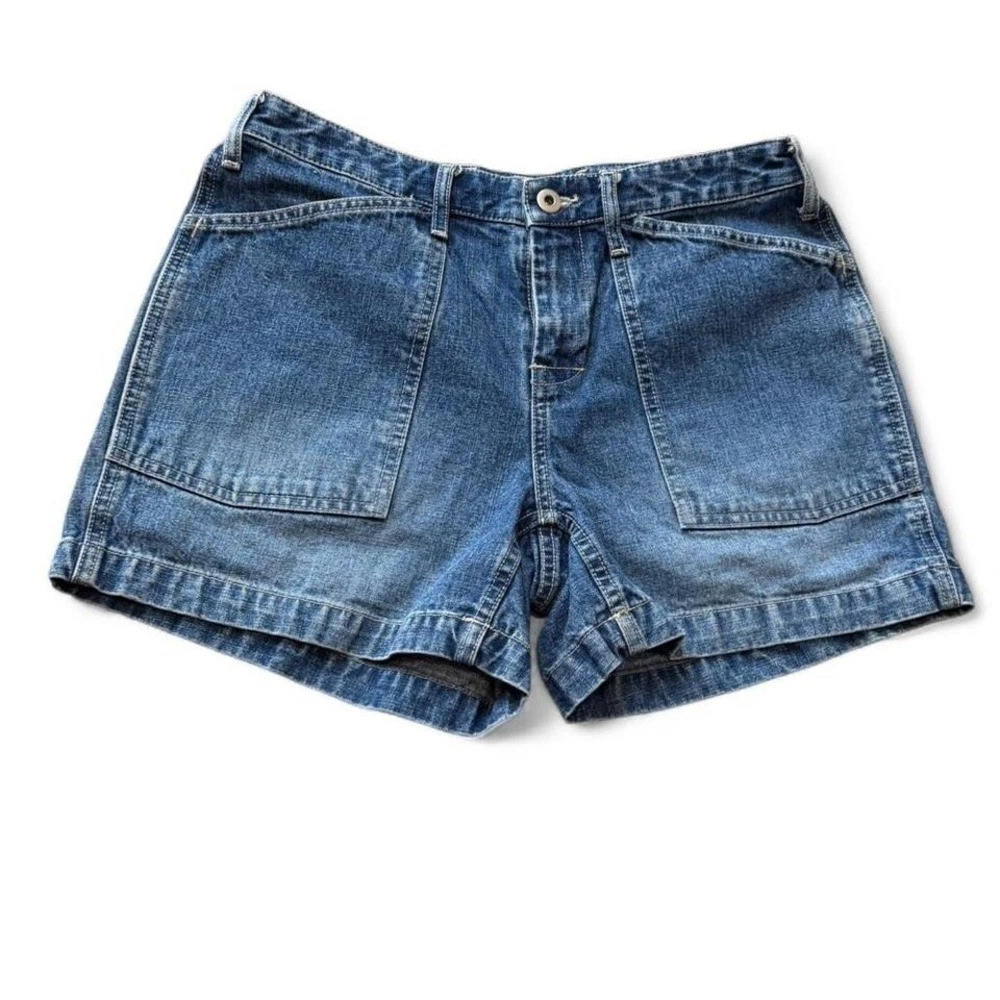 Short Femme GH Bass & Co. Taille 8, Bleu/blanc Seersucker, 5" D'entrejambe