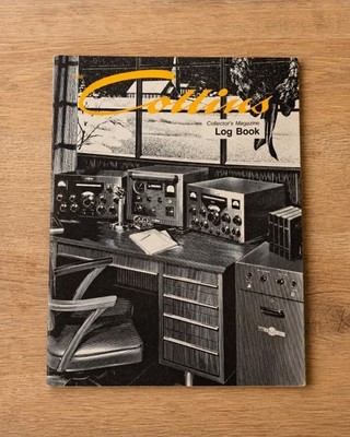 Collins Collector s Magazine Log Book NOS Vintage Radio Ham Operator Log Sheet