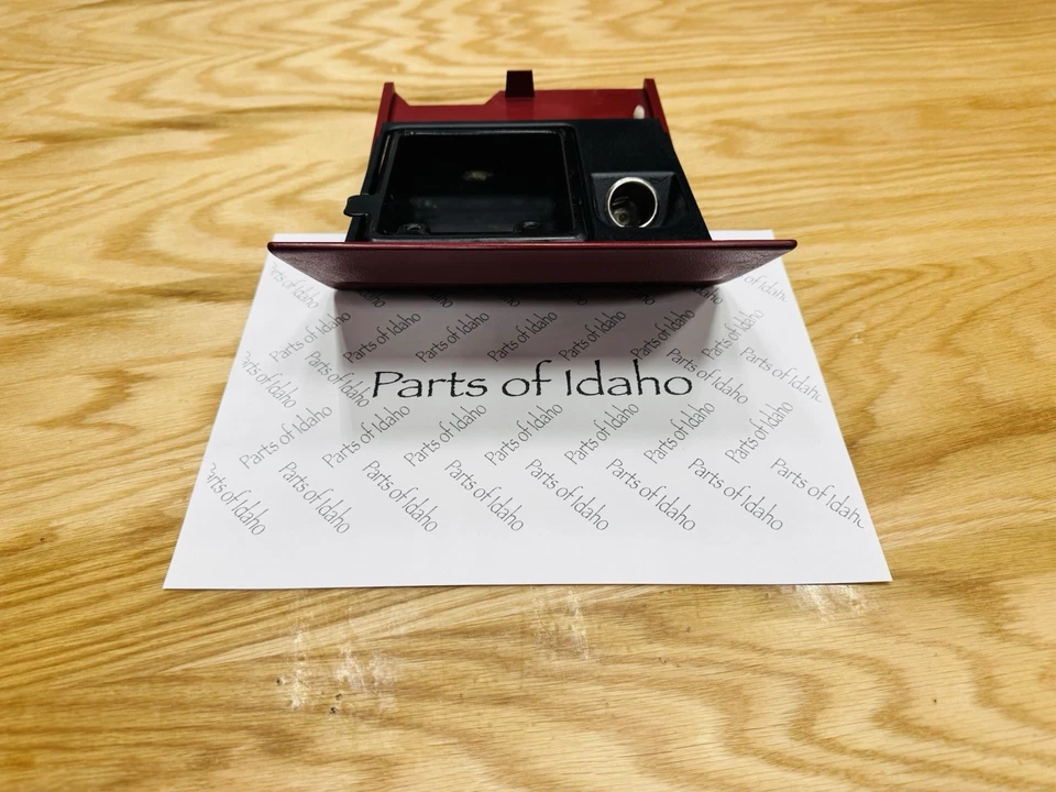 Cenicero de tablero rojo F4TZ-1504810-A Ford F150 1994-1997 OEM Foto 2 de 4