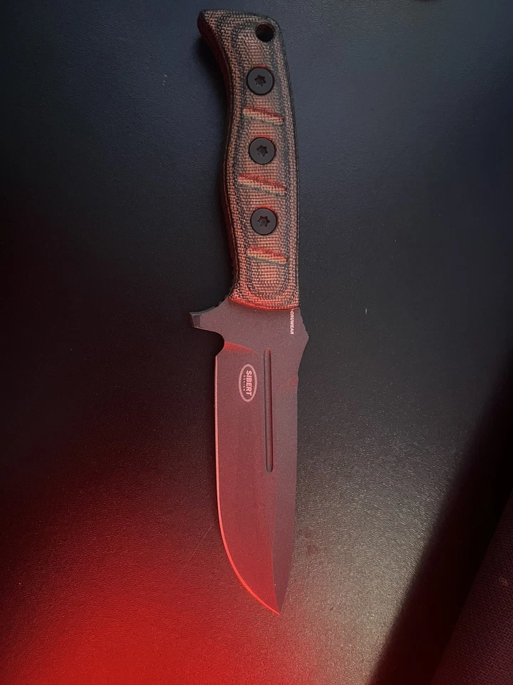 Benchmade 375BK-1 Shane Sibert Adamas Fixed Blade Knife 4.2" CPM CruWear - Image 2 of 3