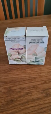 CACHAREL ANAIS ANAIS EAU DE TOILETTE 30 ML LEERE FLASCHE MIT BOX X2