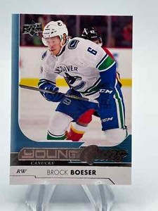 2017-18 Upper Deck Series 1 Young Guns #247 Brock Boeser