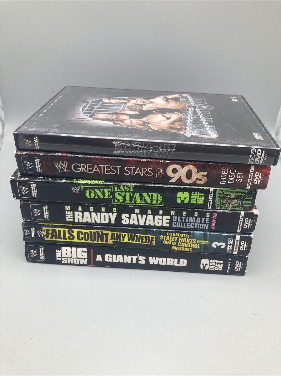 限界最低値下げ金額WWE DVD 3枚組セット　3タイトルまとめ売り 限界最低値下げ金額WWE DVD 3枚組セット 3タイトルまとめ売り