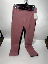 LEE 3 Pack Leggings for Girls Black, Light Gray and Beige Size 8