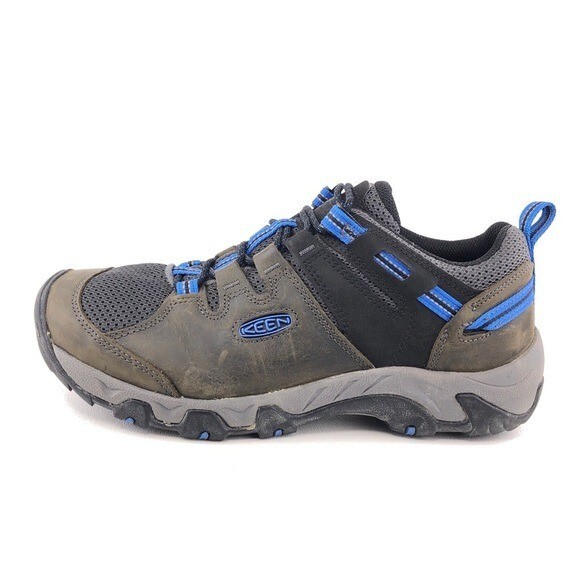 Scarpe da trekking Keen Steens Vent da uomo taglia 11 5 EUR 45 magnete in pelle Sky Diver