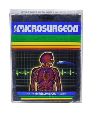 Intellivision Imagic Brand Game Box Protector