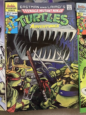 Teenage Mutant Ninja Turtles Adventures #1,2,3 (ARCHIE COMICS