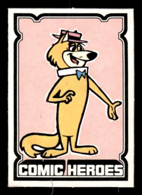 1977 Monty Gum Comic Heroes #91 Hokey Wolf