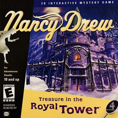 Nancy Drew Treasure in the Royal Tower PC 2001 WINDOWS (No Case)