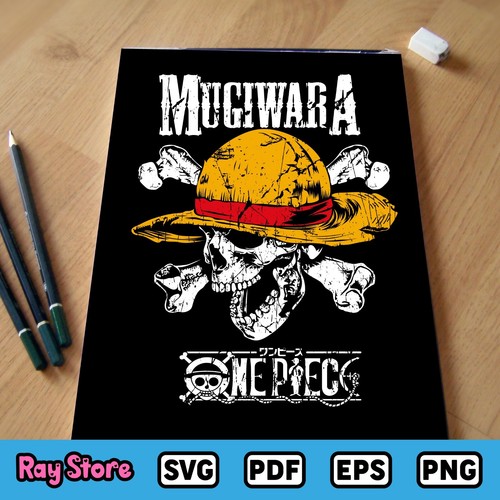One Piece SVG PNG – Luffy Design | Digital Art for Print & Cut Projects - 第 2/3 張圖片
