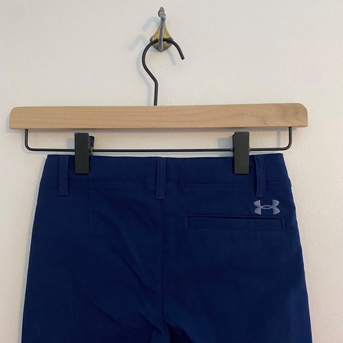 NWT Youth Under Armor Match Play Pants in Navy SIZE 4 - Picture 4 of 8