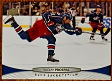 2011-12 Upper Deck #403 Vaclav Prospal Columbus Blue Jackets
