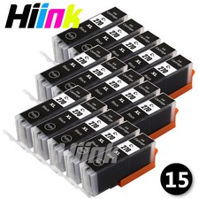 15pk PGI-270 XL Black Ink Cartridges for Canon PIXMA MG7720 TS5020 TS6020 TS8020