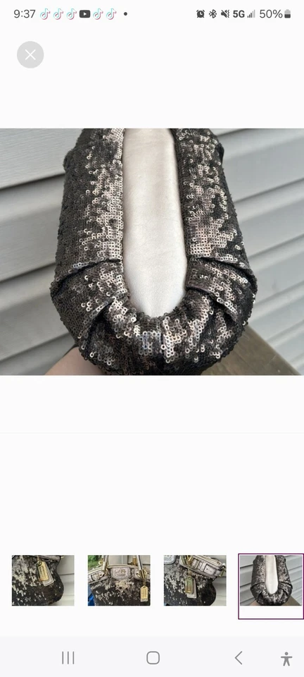 Mini bolso Coach Madison Sofía de lentejuelas Foto 4 de 4