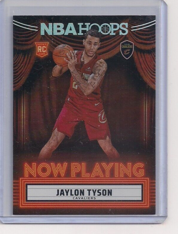 2024-25 Panini NBA Hoops Now Playing Holo Jaylon Tyson RC | eBay