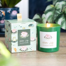 Wasserlilie Seerose Candle Kerze Duftkerze