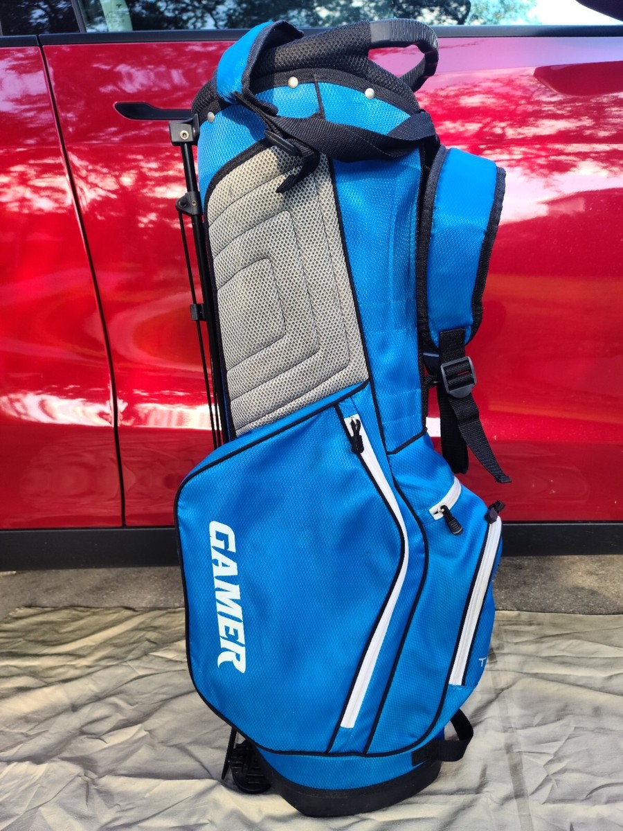 TOP-FLIGHT 2023 GAMER GOLF CLUB CART BAG - 5 WAY PADDED TOP-FLIGHT 2023 GAMER GOLF CLUB CART BAG - 5 WAY PADDED