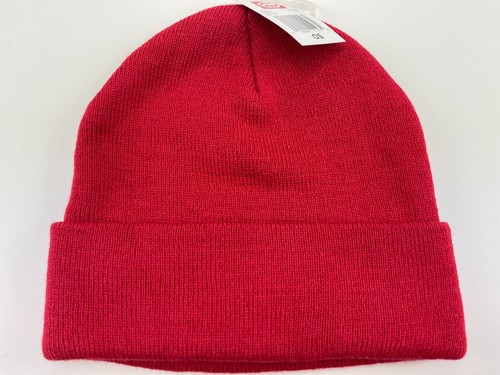 Ecko Unltd beanie, red, vintage hip hop hat, 90s hip-hop, 1990s snapback Y2K NWT - Picture 8 of 10