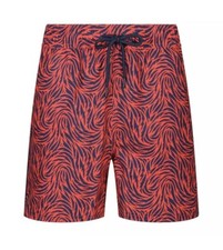 DKNY Mens Swim Shorts in Red - Size: Medium (...