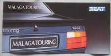 1988 Seat Malaga Touring small Brochure
