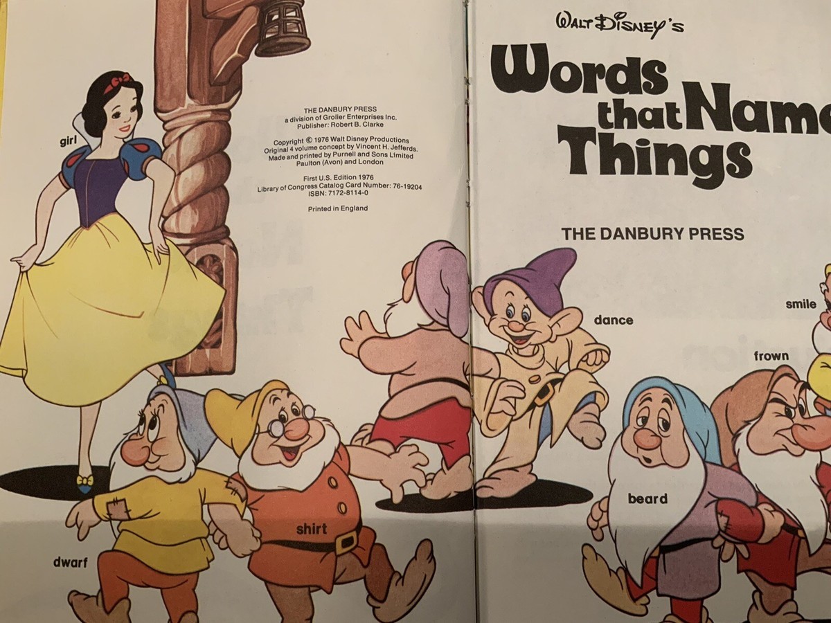 ディズニー英語システム　絵本 words that name things他 ディズニー英語システム 絵本 words that name things他 Walt