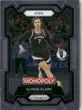 2024-25 Panini Prizm Monopoly WNBA Alysha Clark Las Vegas Aces #7