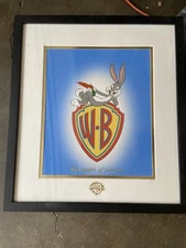 Warner Brothers - WB - Bugs Bunny - 10 years service Framed - Collectible