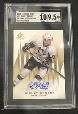 2013-14 Sidney Crosby SP Game Used Edition #29 Autograph | SGC 9.5 / 10 Auto