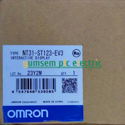 1X NT31-ST123-EV3 Omron Touch Screen PLC Module in box