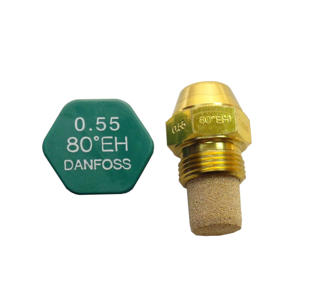 Danfoss Oil Boiler Burner Nozzle / Jet 0.55 x 80° EH